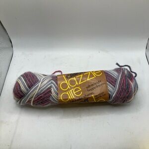 Caron Yarn Dazzle Aire 3 Oz Multi Color Soft Bright Vintage Craft Supplies Ombre